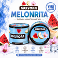 Melvora Melonrita ( Karpuz Kavun Vanilya ) Tatlandırıcı Bitkisel Mela