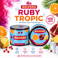 Melvora Ruby Tropic ( Portakal Nar Ananas ) Tatlandırıcı Bitkisel Mela