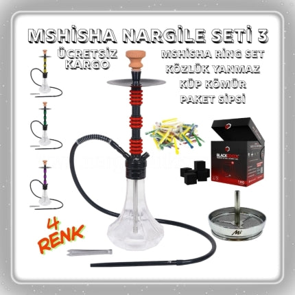 Mshisha Ring Nargile Seti 3